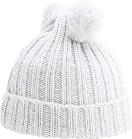 Roxtuna Pompom Hat White - Bild 4