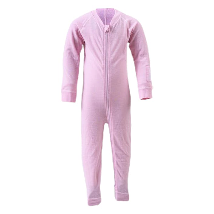 Merino Wool Overall Pink, Unisex, Odzież, podstawowe warstwy, Różowy, 74/80