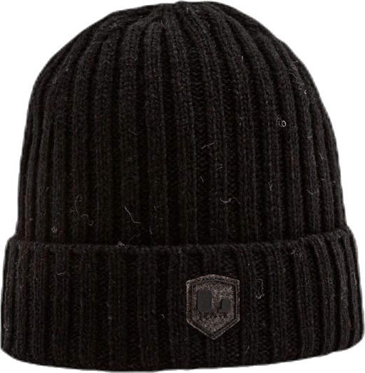 Stockholm Wool Blend Beanie Black