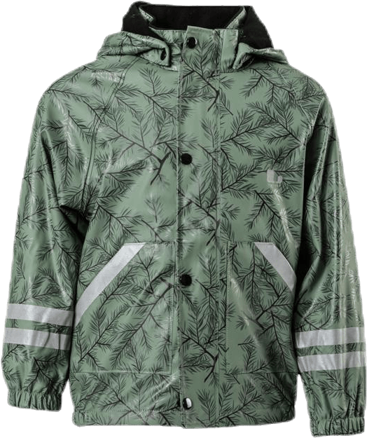 Nordskog Fleece-Lined Rain Set Green - Bild 2