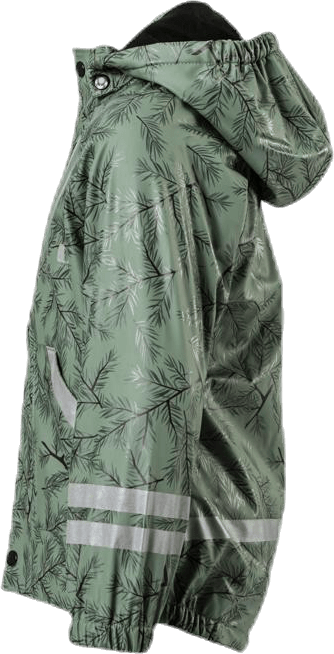 Nordskog Fleece-Lined Rain Set Green - Bild 3