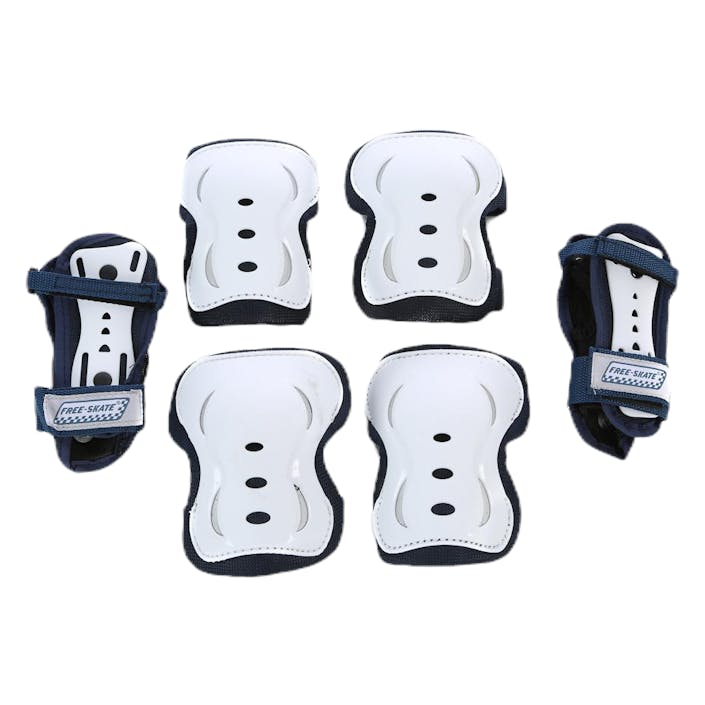 Set SR 3-delar White/Black, Unisex, Equipment, Protective gear, White/Black, XL