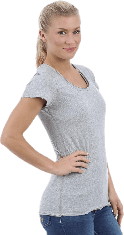 Crew-Neck Relaxed Grey - Bild 3