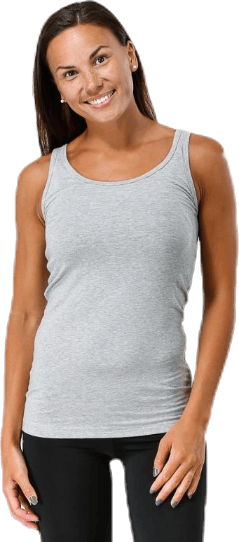 Tank Grey, Female, Apparels, Tops, Grey, L