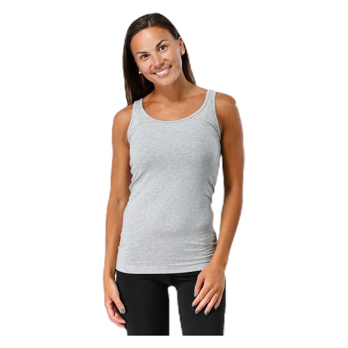 Tank Grey, Female, Apparels, Tops, Grey, L