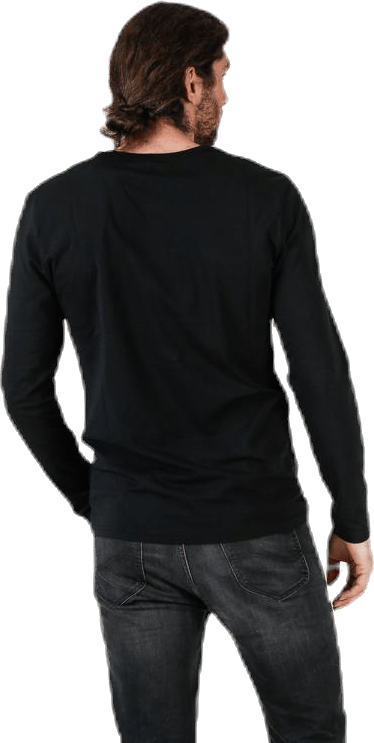 Crew Neck Longsleeve Black - Bild 2