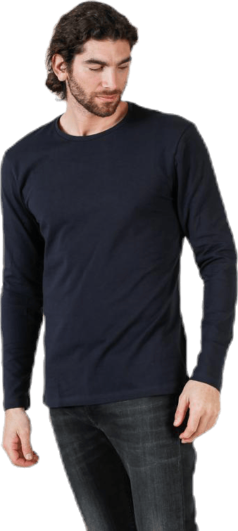Crew Neck Longsleeve Blue - Bild 2