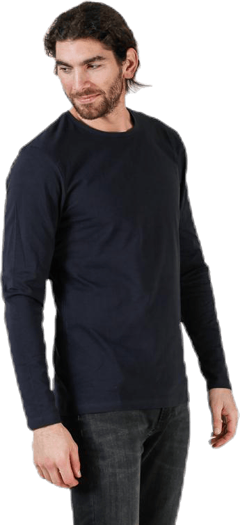 Crew Neck Longsleeve Blue - Bild 4