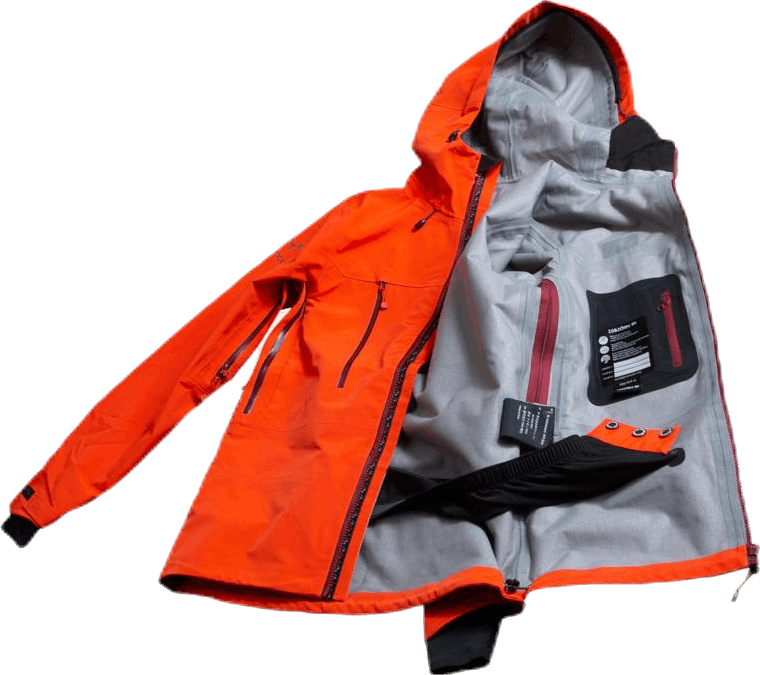 Expedition Hard Shell Jacket Orange