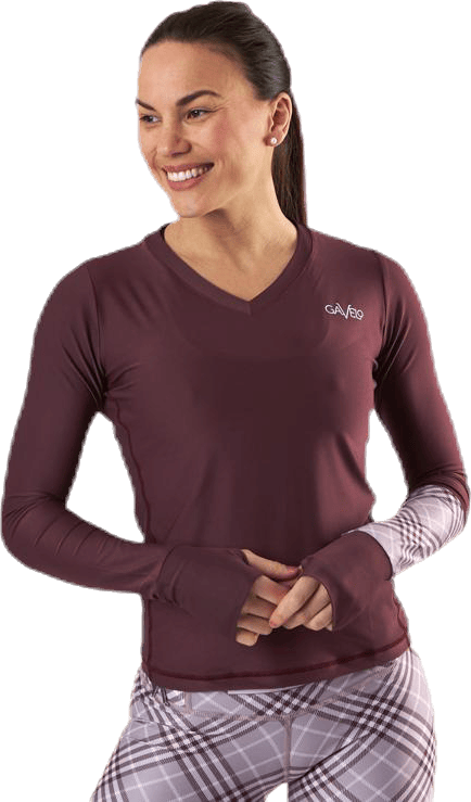 GLNCHCK 2 Long Sleeve Purple, Female, Ropa, Camisas, Fitness, Morado, M