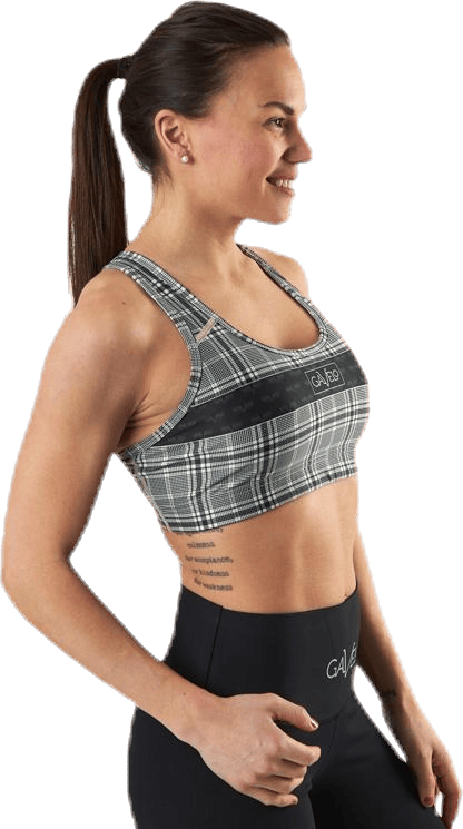 GLNCHCK 3 Sports Bra Black/Beige - Bild 2