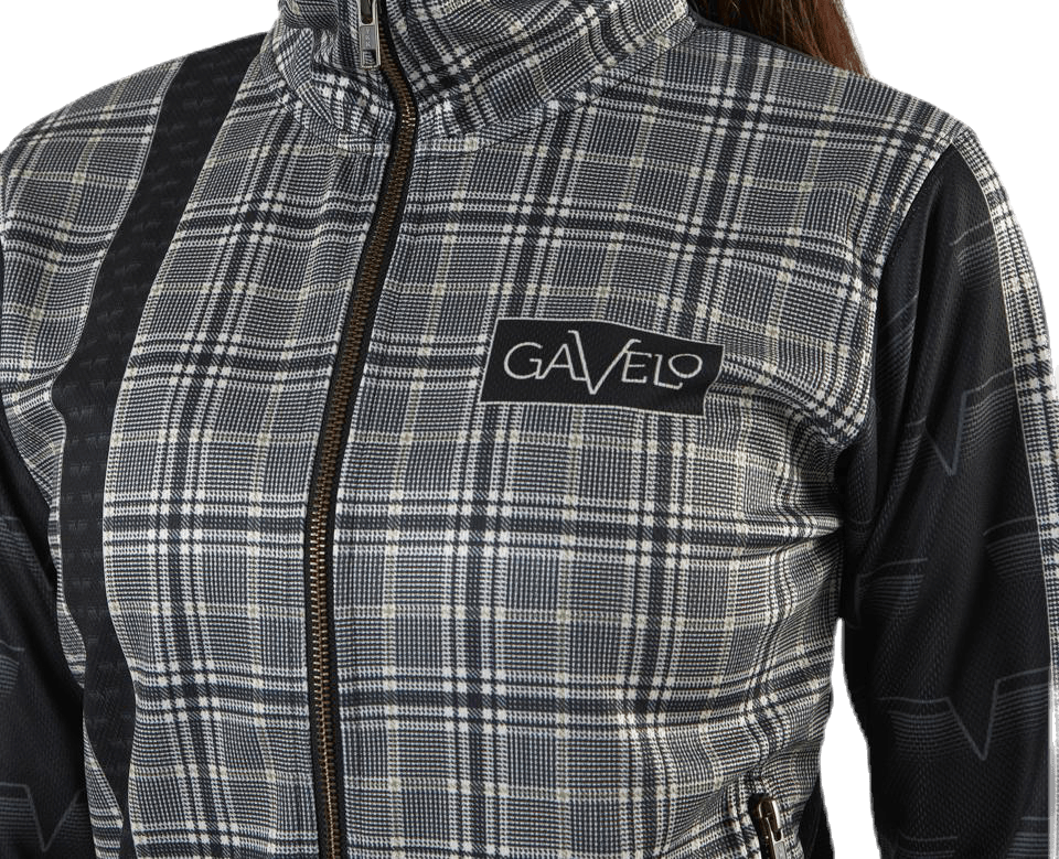Track Jacket GLNCHCK 3 Black/Beige - Bild 5