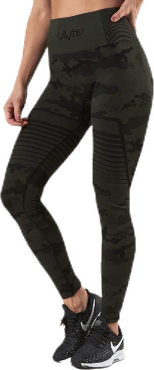 Seamless Camo Leggings Patterned/Black - Bild 4