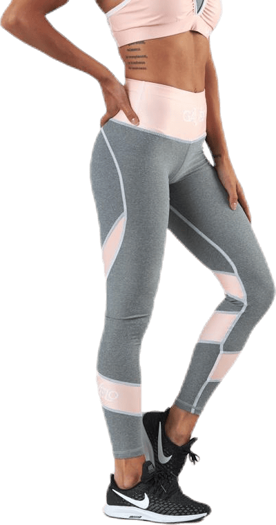 Peach Swirl Leggings Grey - Bild 2