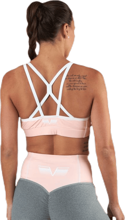Peach Swirl Sports Bra Orange - Bild 3