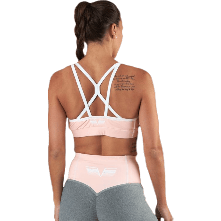 Peach Swirl Sports Bra Orange - Bild 3
