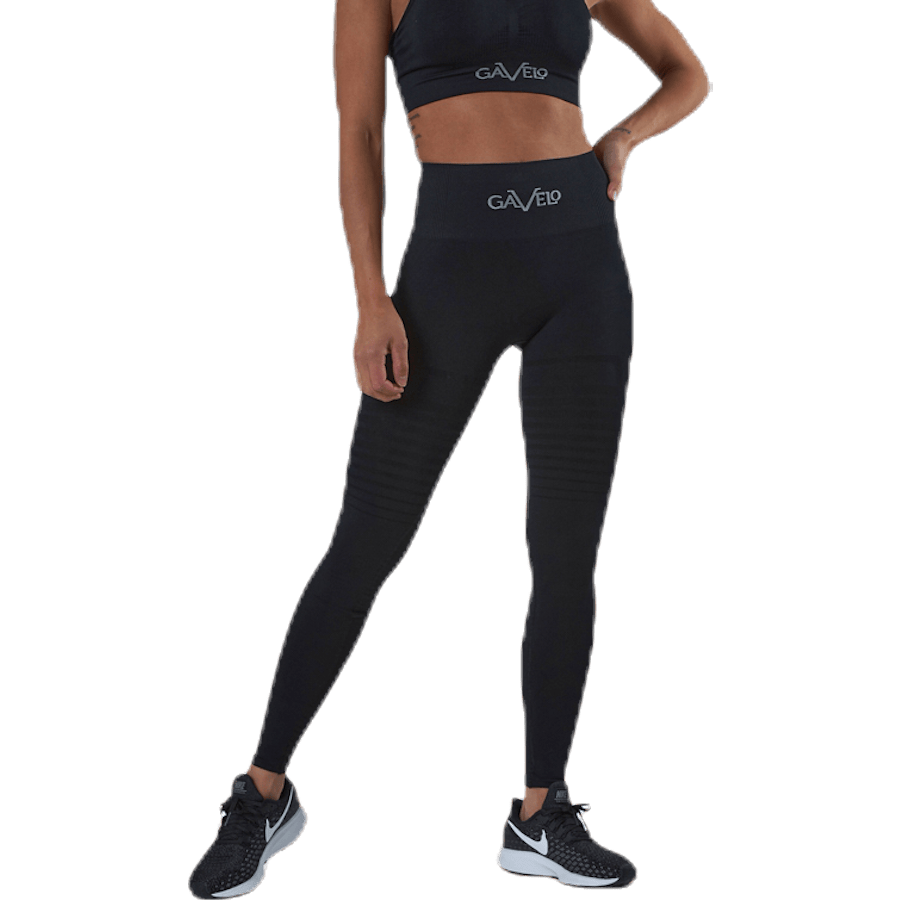 Seamless Black Leggings Black
