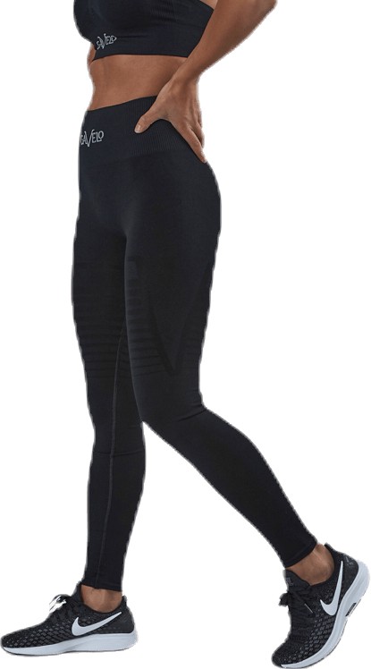 Seamless Black Leggings Black - Bild 4