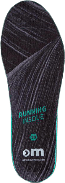 Running Insole Black, Unisex, varusteet, Kenkien hoito, Juoksu, Musta, EU 41