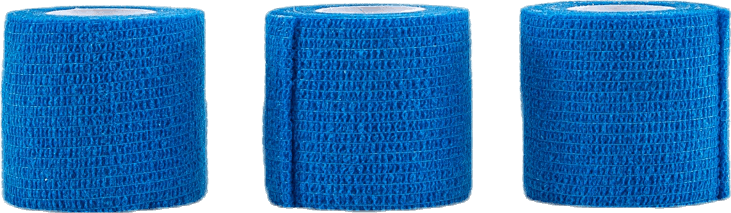 Wrap Tape 5CM/4,5M x3 Blue, Unisex, varusteet, Suojaus, Juoksu, Sininen, ONESIZE