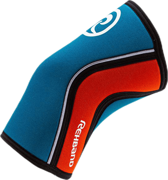 RX Knee Sleeve Blue/Orange, Unisex, Equipment, Protective gear, Workout, Blue/Orange, XL
