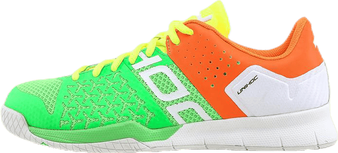 Shoe U4 STL LowCut White/Green, Unisex, Shoes, Training shoes, Floorball, White/Green, EU 40,5