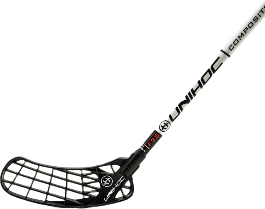 Iconic Composite FL 92 cm Flex 28 White/Black, Unisex, Utrustning, leksaker och spel, Innebandy, Vit/Svart, Right
