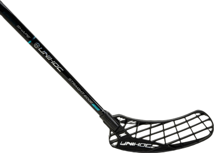 Epic Straight Edge 104 cm Flex 26 Black/Turquoise, Unisex, Utrustning, Träningsutrustning, Innebandy, Turkos/Svart, Left