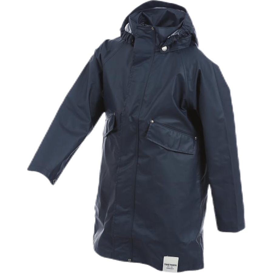 Junior PU Parka Blue - Bild 3