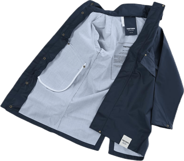 Junior PU Parka Blue - Bild 5
