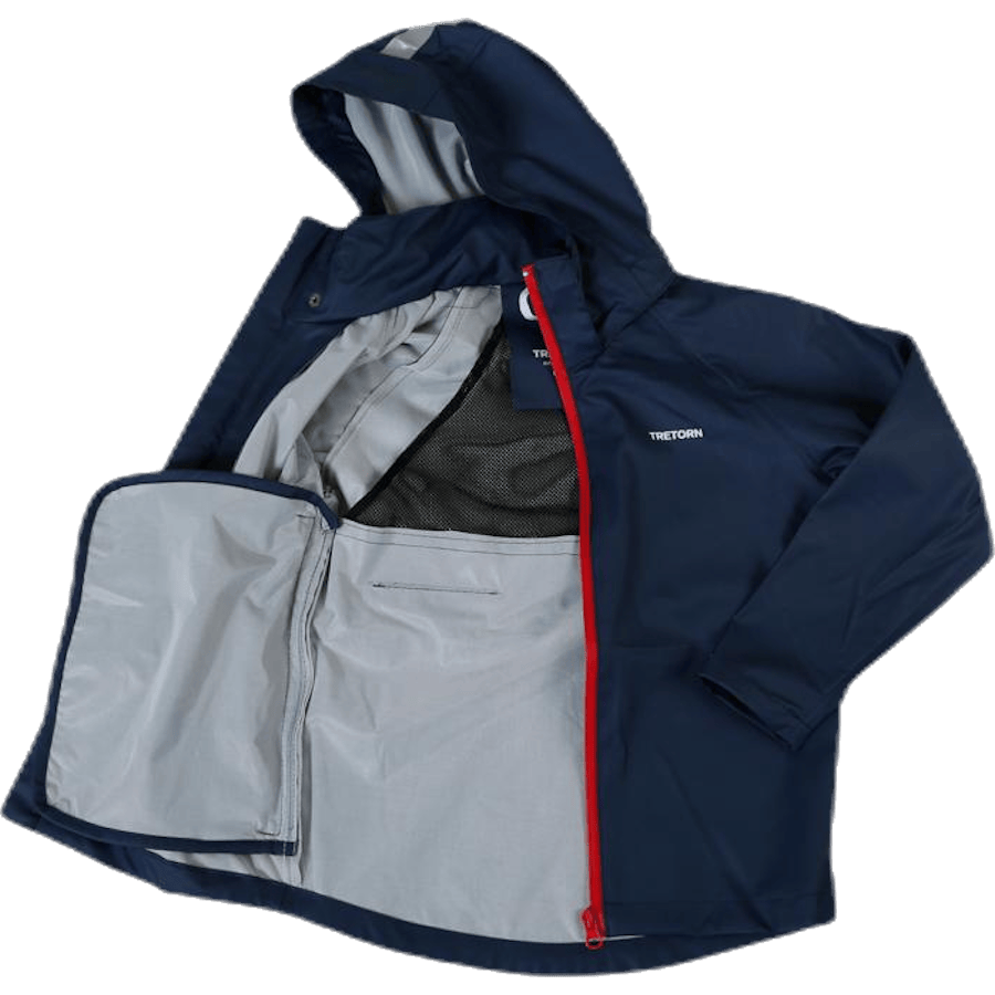 Packable Rain Set Youth Blue - Bild 5