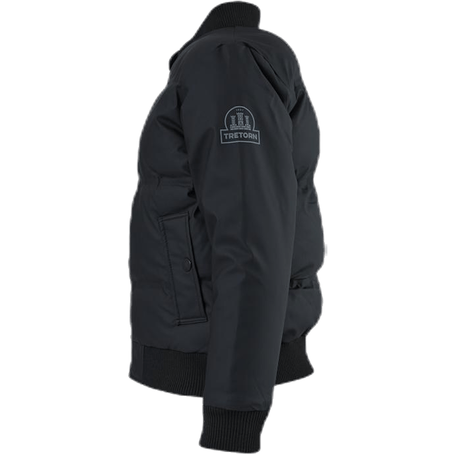 Junior Baffle Varsity Bomber Black - Bild 2