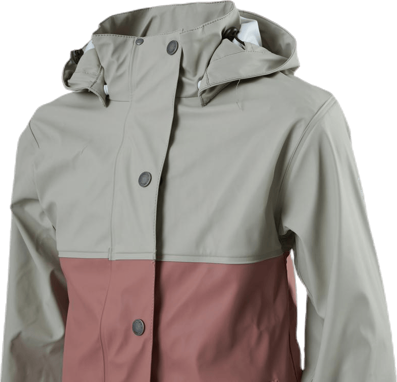Junior Imber Rain Coat Pink/Blue/Grey - Bild 4