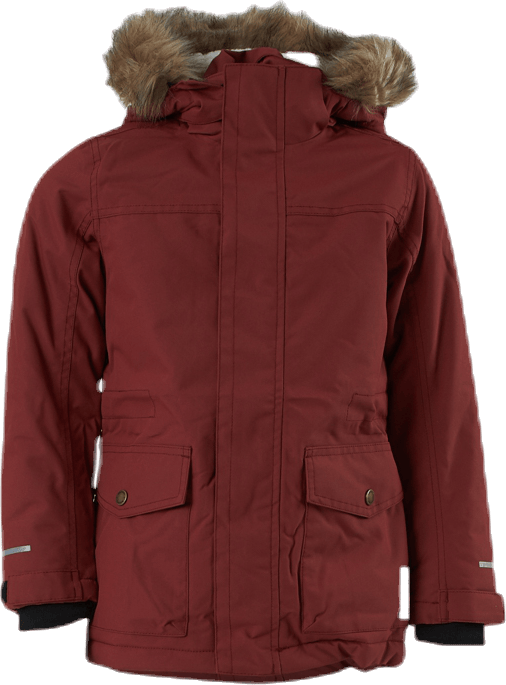 Junior Sarek Expedition Parka  Red, Unisex, Apparels, jackets, Red, 122/128