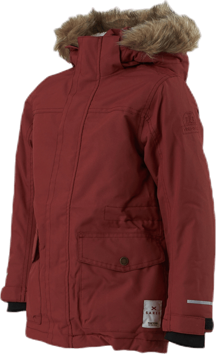Junior Sarek Expedition Parka  Red - Bild 4