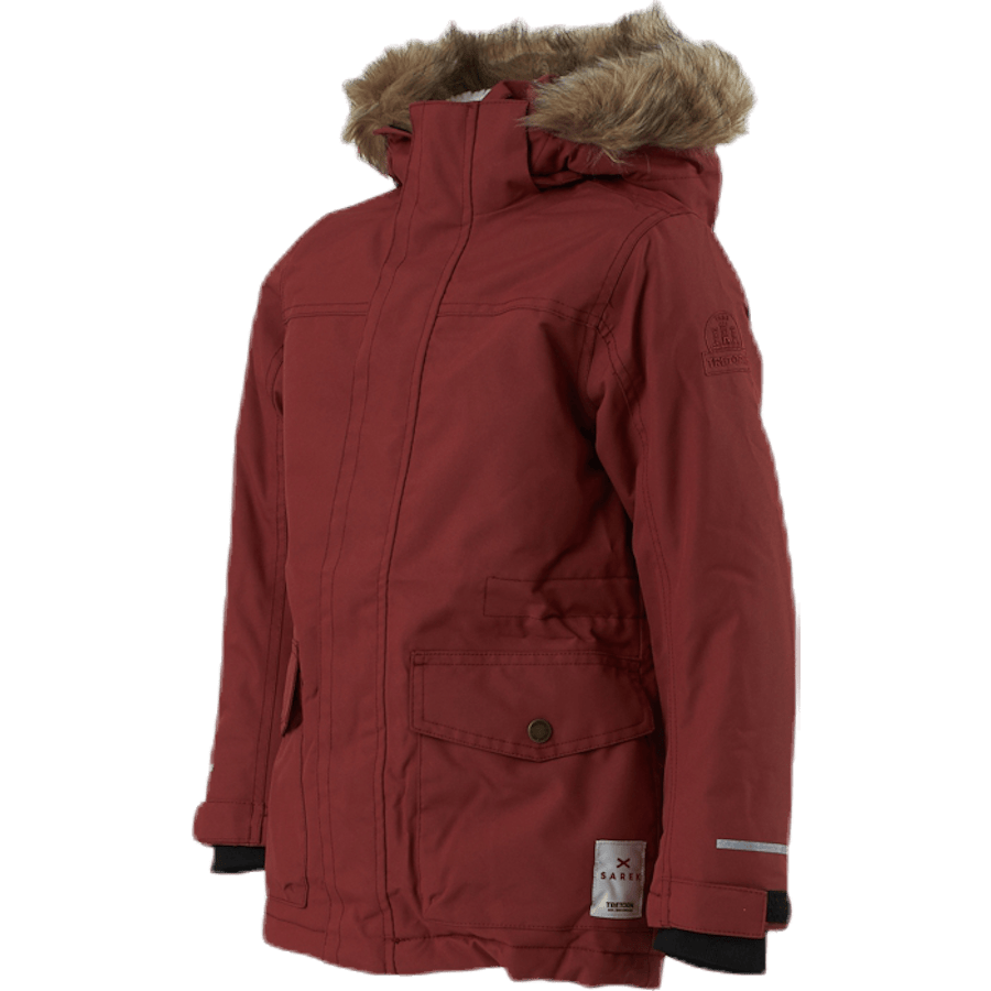 Junior Sarek Expedition Parka Red - Bild 4
