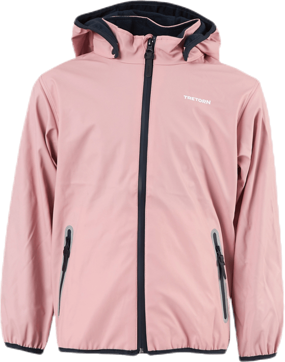 pink brand rain jacket