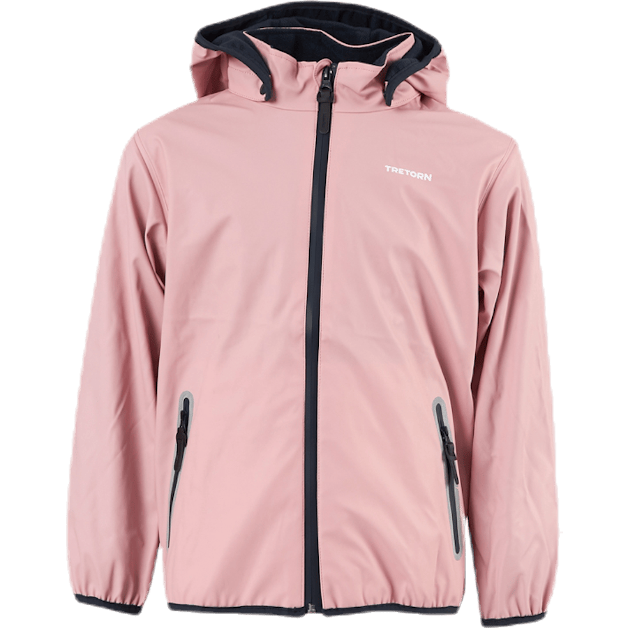 Aktiv Fleece-Lined Rain Jacket Pink