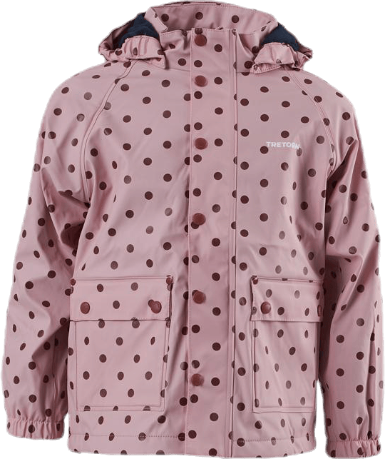 Wings Fleece-Lined Rain Jacket Pink, Unisex, Apparels, jackets, Pink, 122/128