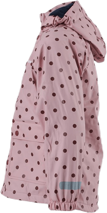Wings Fleece-Lined Rain Jacket Pink - Bild 2