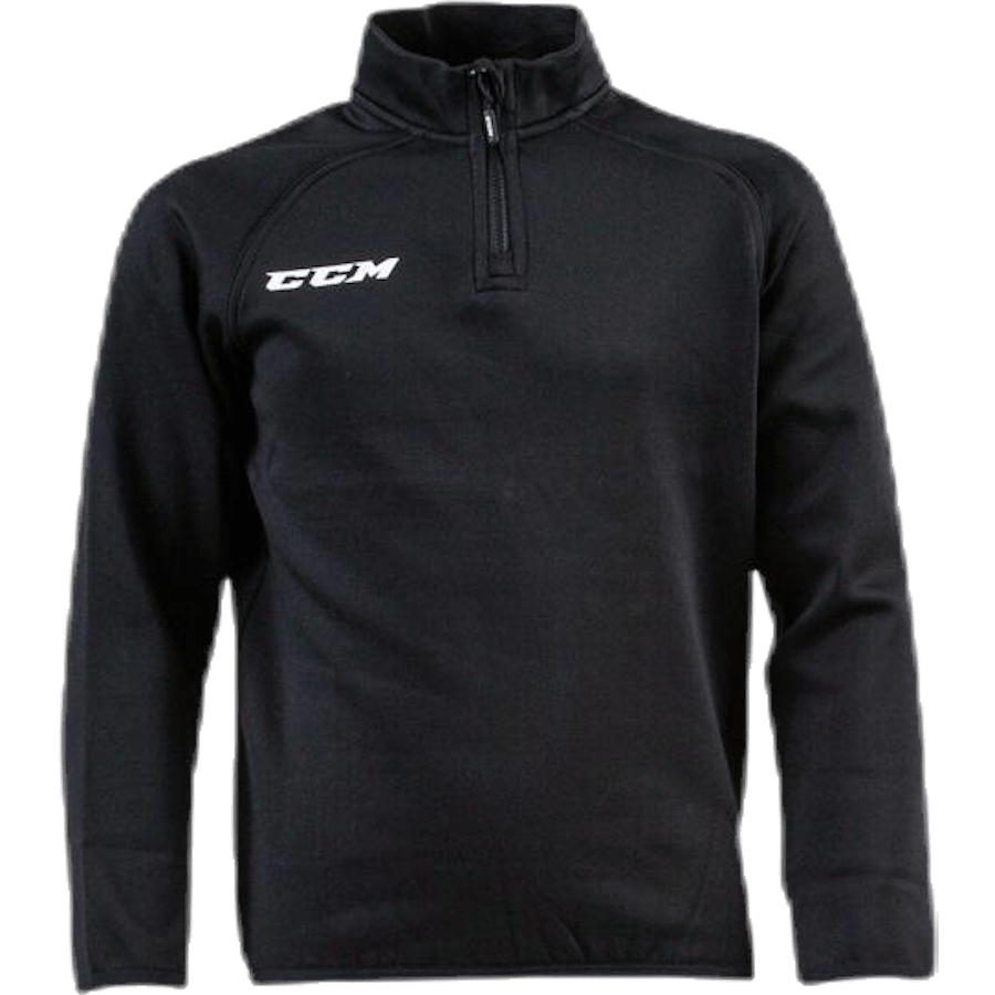 Locker Room 1/4 ZIP Junior Black