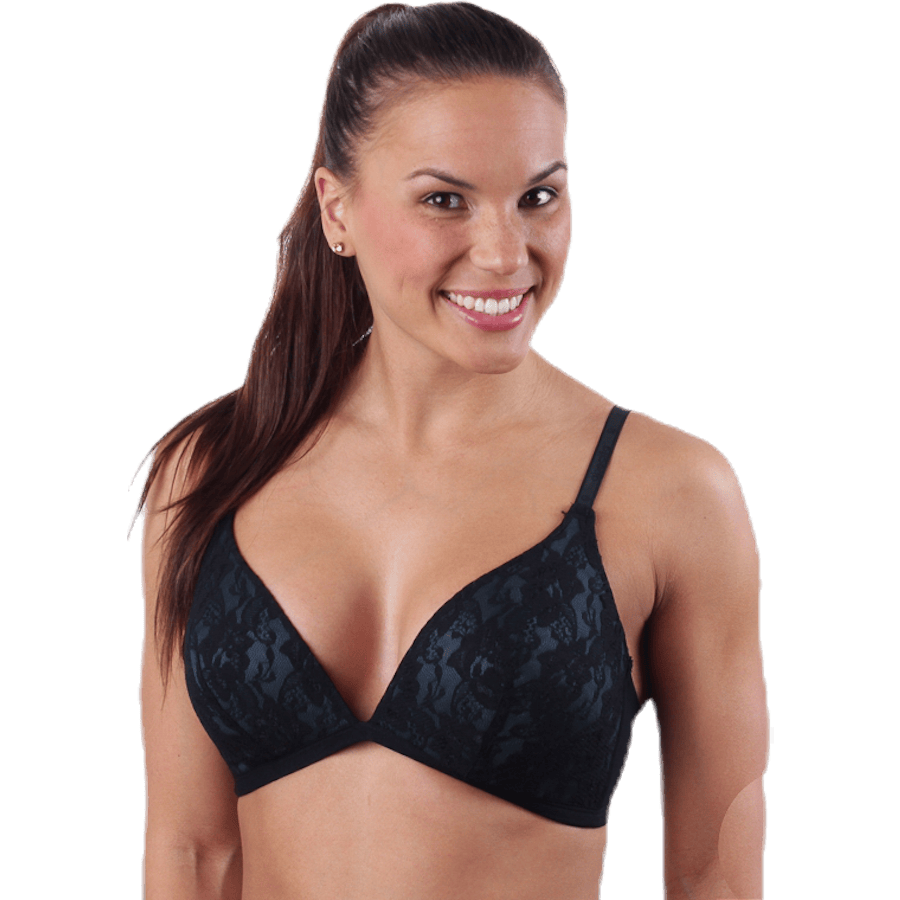 Claudia Mjuk-BH Black/Grey