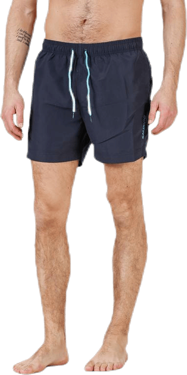 Nelson Original Swimshorts Blue, Male, Apparels, Swimwear, Swimming, Blue, S