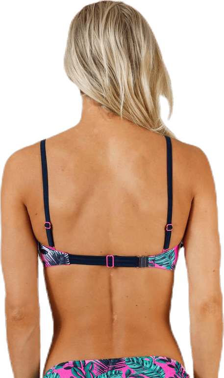 Tropic Garden Padded Bandeau Pink/Blue/Green - Bild 3