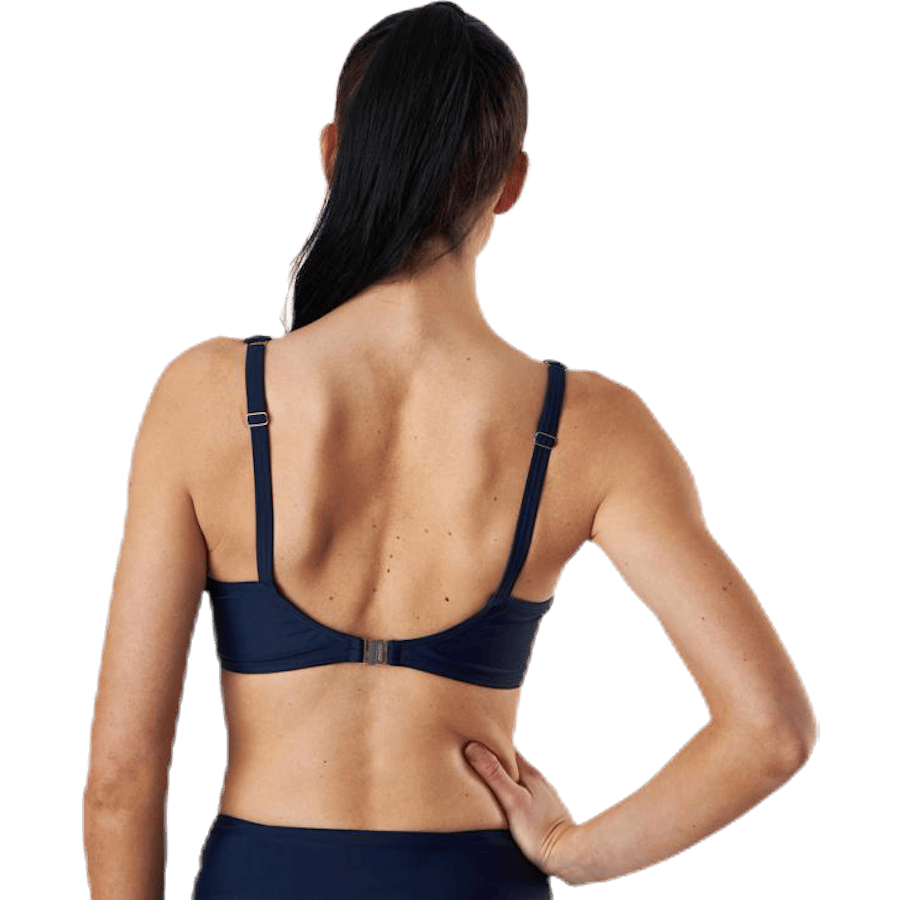 Capri Twisted Solid Soft Bra Blue - Bild 4