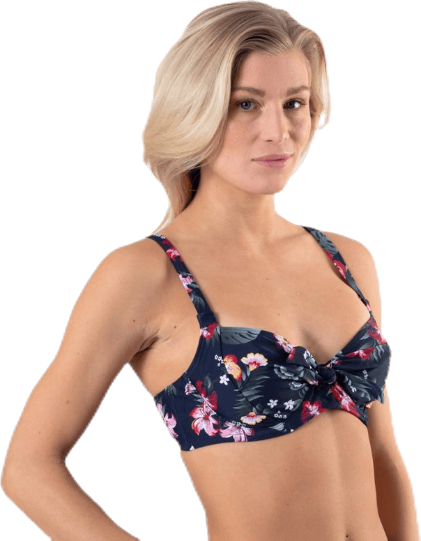 Hawaii Unique Wire Bra Blue/Patterned - Bild 3