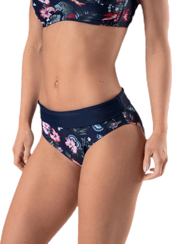 Hawaii Folded Brief Blue/Patterned, Female, Bekleidung, Bademode, Schwimmen, Blau/Gemustert, 48