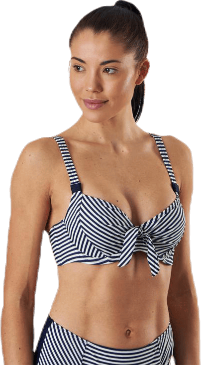 Brighton Unique Wire Bra Blue/White - Bild 4