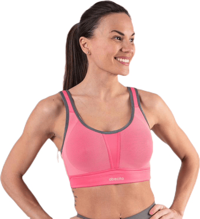 Spacer Sport Pink, Female, Kläder, Sport-BH, Löpning, Rosa, 85 G