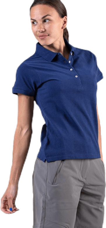 Madrid Piké Blue, Female, Vaatteet, T-paita, Sininen, XXL